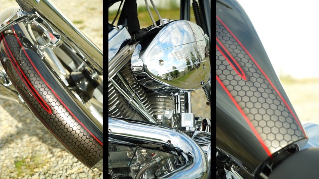 2022 Big Dog Motorcycles K9 model close up images