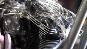 S&S engine in a Big Dog Motorcycles K9