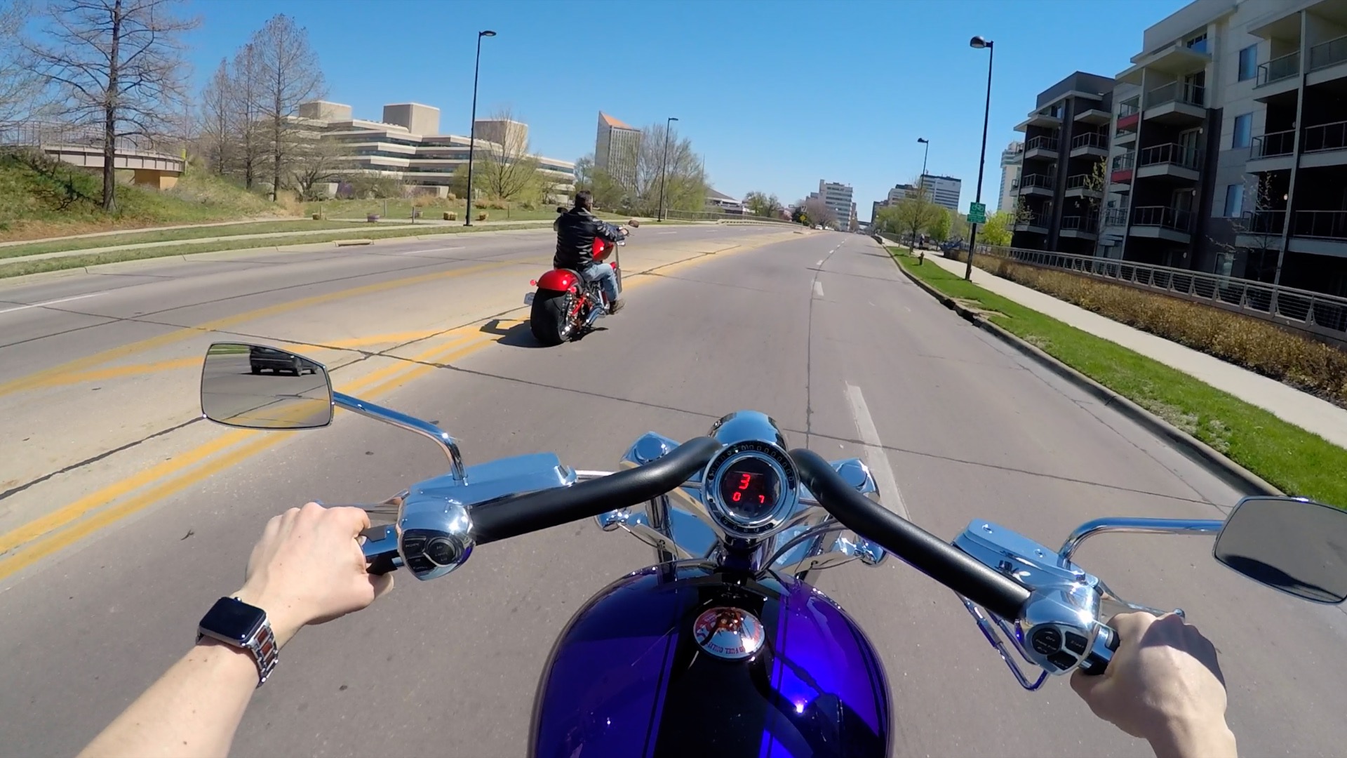 Riding Big Dog Motorcycles 2023 K9s