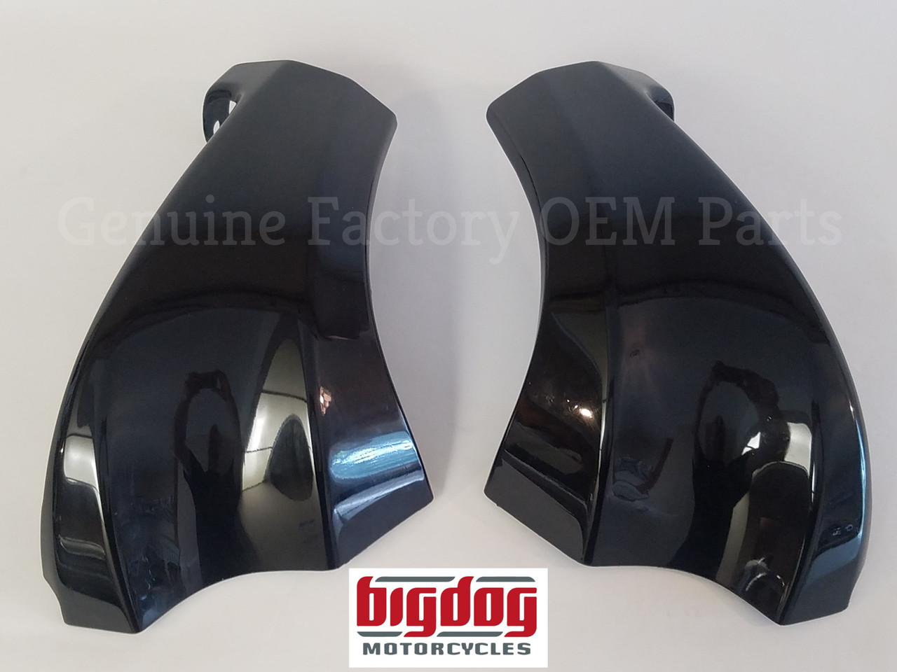 Big Dog OEM Parts ELECTRICAL TRAY SIDE COVERS (2005-07 PITBULL, RIDGEBACK)