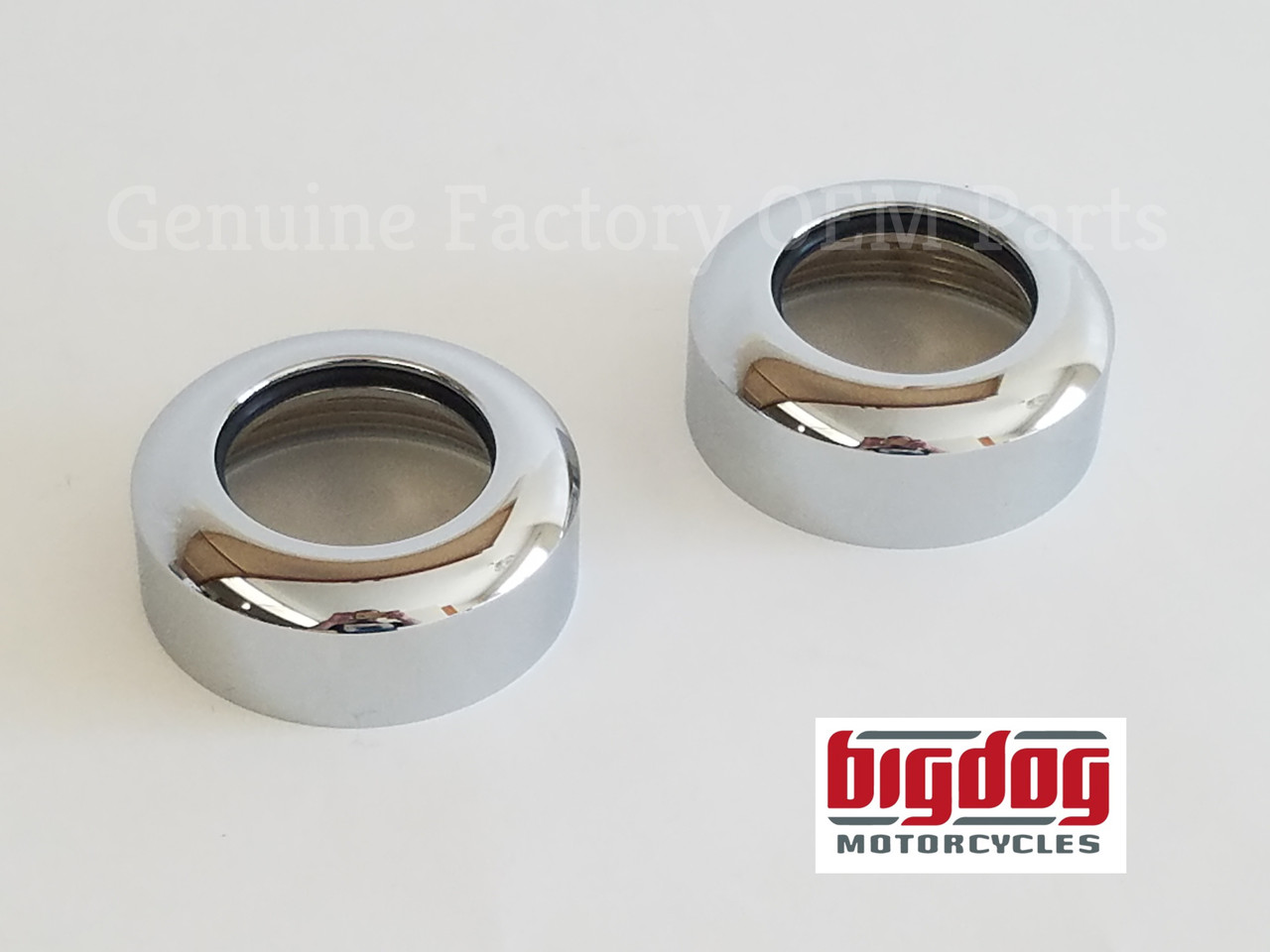 Big Dog Motorcycles Fork Leg Dust Cap Covers 2001–2004 | Mastiff, Pitbull