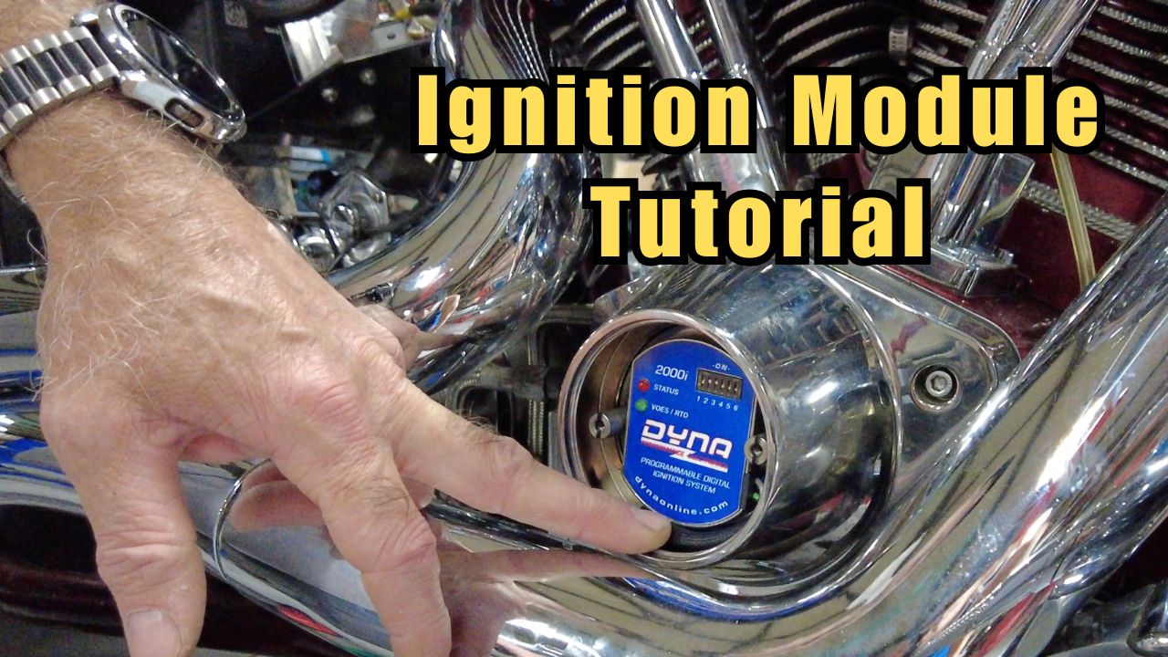 Big Dog Motorcycles Thunderheart Ignition Module update to Dyna nosecone module