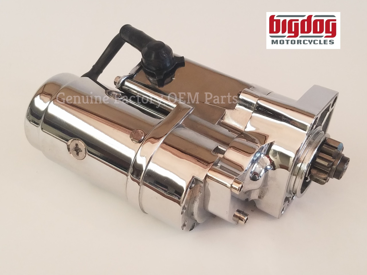 Big Dog Motorcycles OEM Starter 2005, 2006, 2007, 2008, 2009, 2010, 2011
