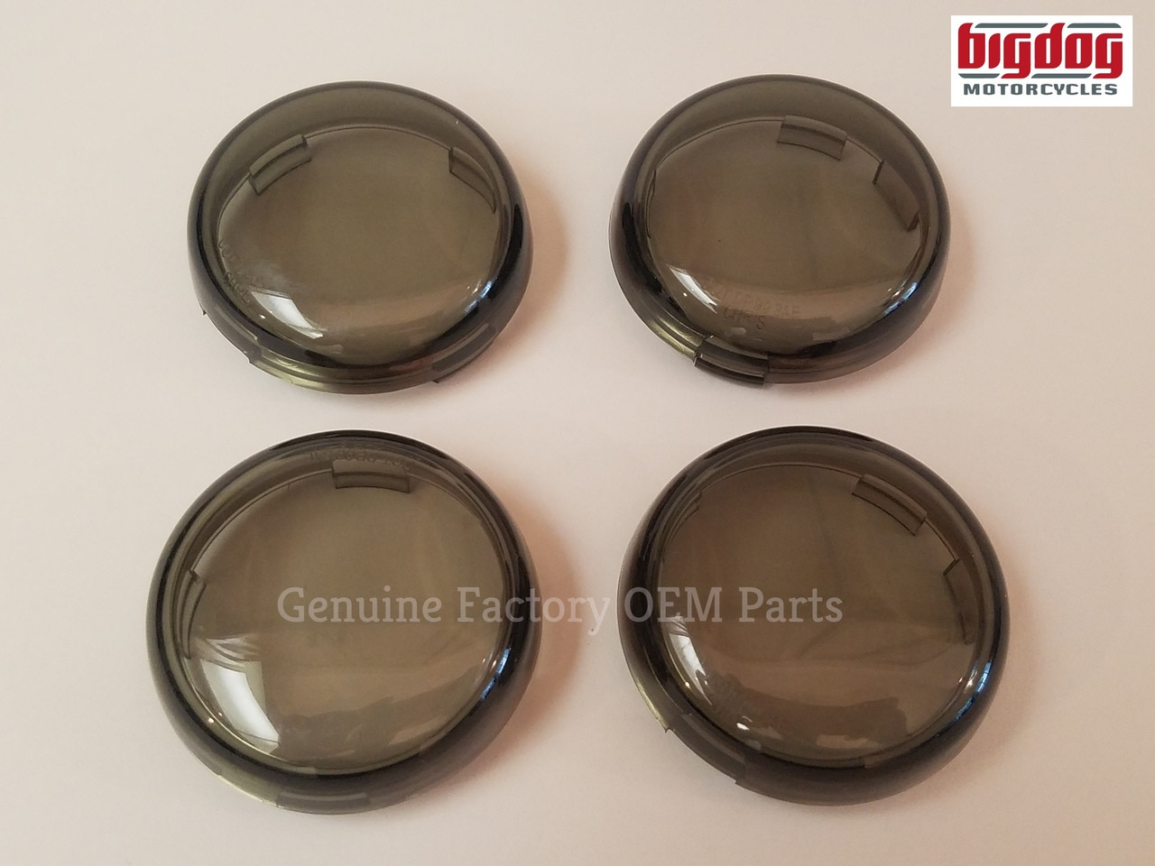 Big Dog Motorcycles smoked turn signal lenses