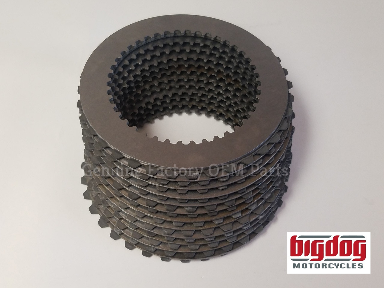 12-disc clutch pack for 2005, 2006, 2007 Big Dog Motorcycles