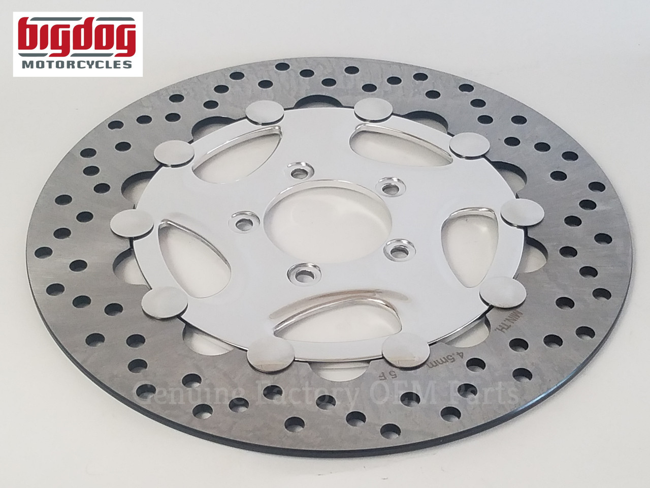 OEM Big Dog Motorcycles Brake Rotor for 2006 Ridgeback & 2007 K9
