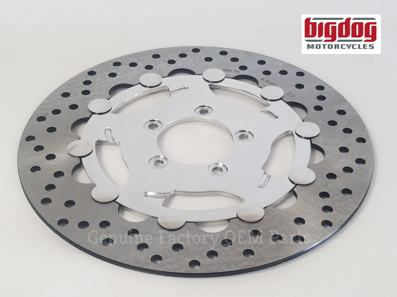 Big Dog Motorcycles Part - OEM K9 Brake Rotor 2009 2010