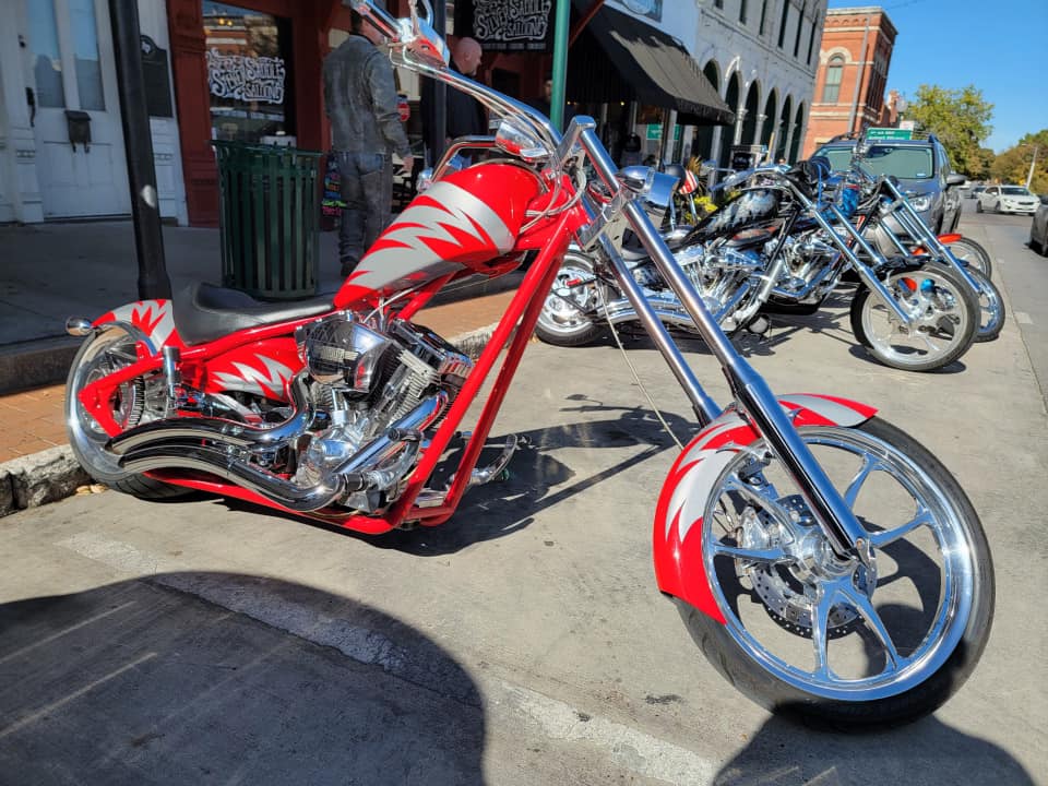 Big Dog Motorcycles Ridgeback hardtail chopper. Owner: Tom Kendrick