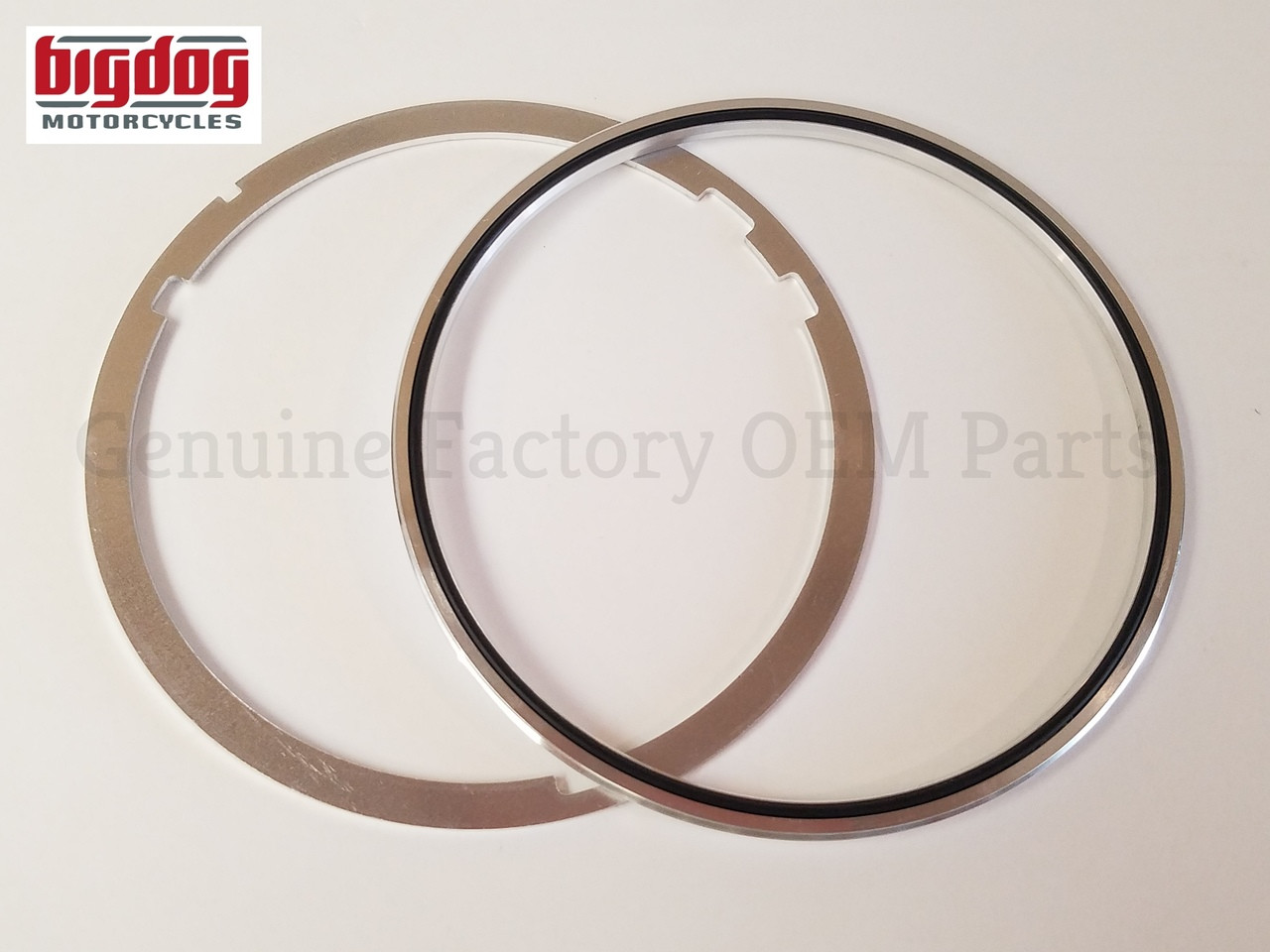 Big Dog Motorcycles Part HEADLIGHT RETAINING RING SET (WITH/ O-RING)