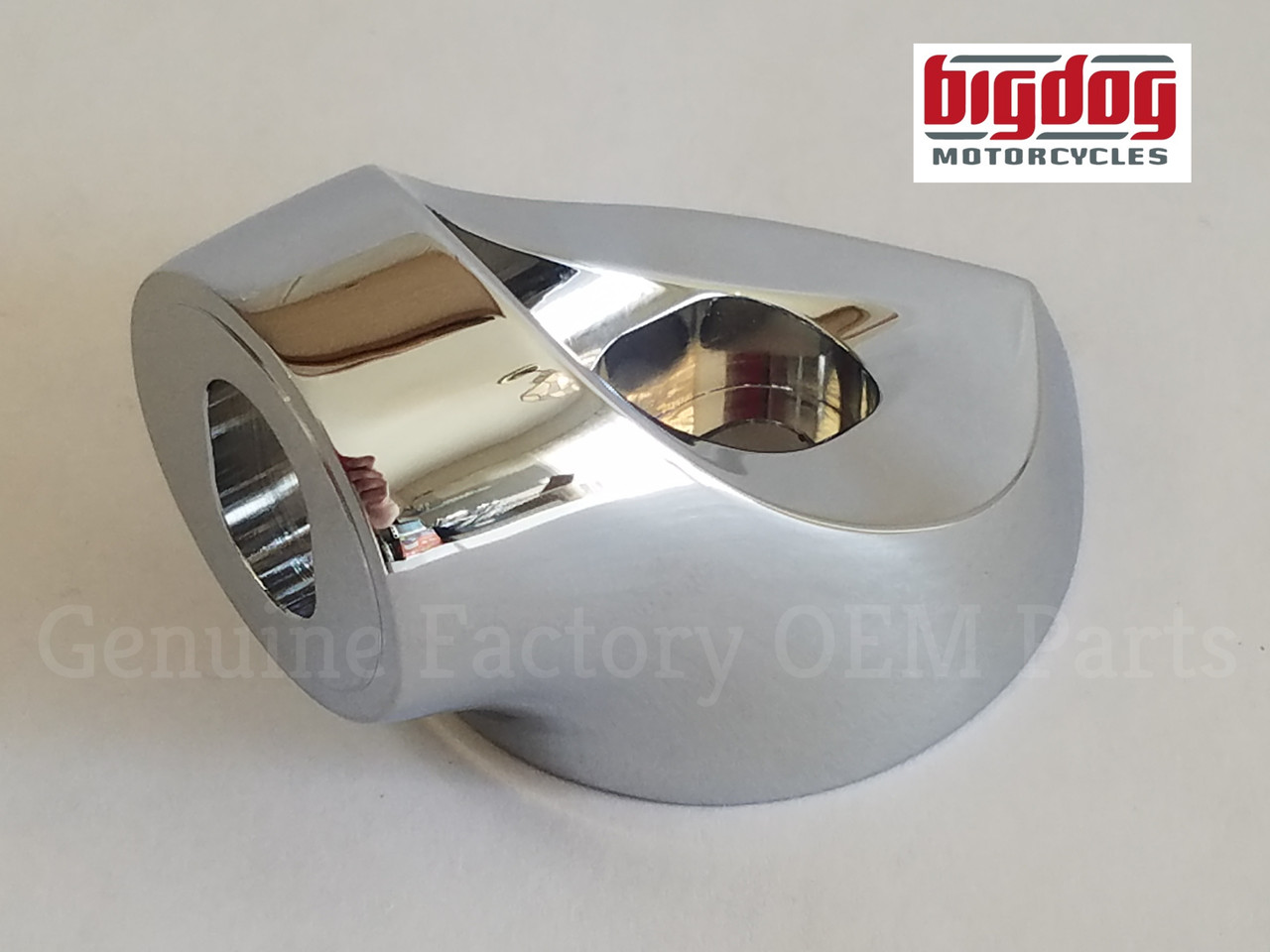 Big Dog Motorcycles Upper Engine Mount, Chrome 117ci S&S Engines