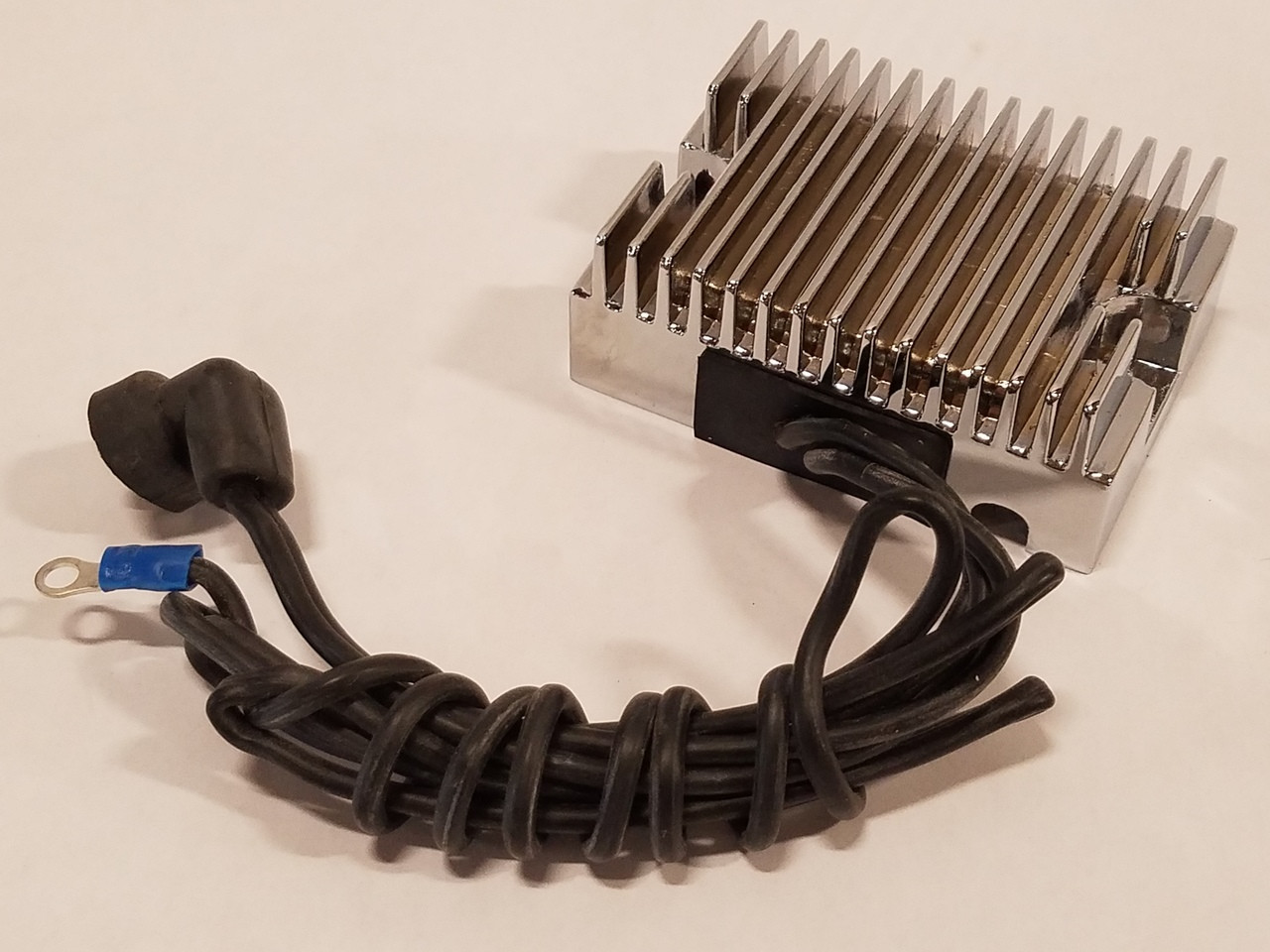 Big Dog Motorcycles OEM Voltage Regulator, chrome