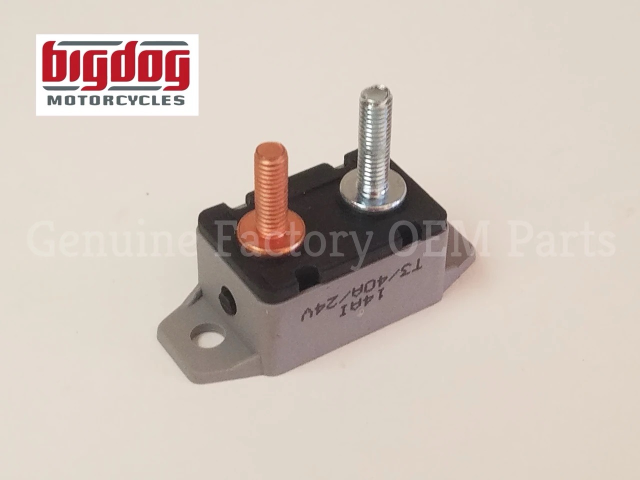 OEM Big Dog Motorcycles 40 Amp Circuit Breaker