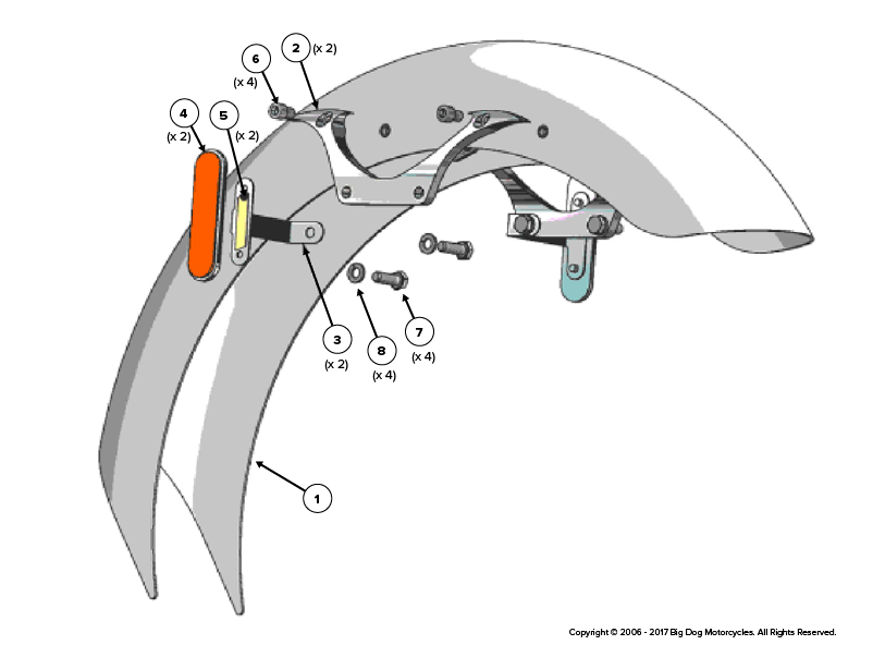 FRONT FENDER ASSY